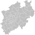 Blanko Kreiskarte / map of districts