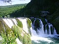 La cascade de Štrbački buk sur la rivière Una