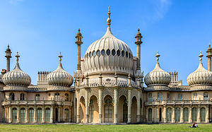 Royal Pavilion in Brighton by John Nash (1815–1823)