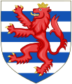 The Lusignan coat of arms, granted in the 12th century