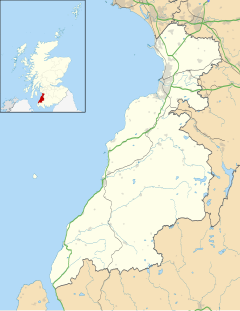 Tarbowton is located in South Ayrshire