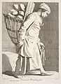 "Bread Boy" from Études prises dans le bas peuple ou les Cris de Paris, 1746