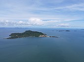 Aerial view of Koh Tonsay