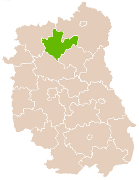 Localisation de Powiat de Radzyń Podlaski