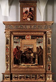 La llamada pala di Pesaro,[106]​ de Giovanni Bellini (1471-1483).