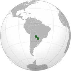 Lokasion ti Paraguay