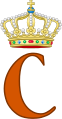Monograma Real do Principe Constantino dos Países Baixos