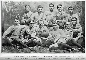 Team photo of the 1892 squad