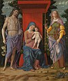 La Virxe y el Neñu ente san Juan Bautista y santa Catalina (National Gallery de Londres)