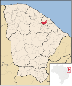 Kart over Maranguape