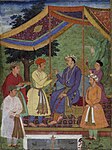 Emperador Jahangir sota un umbracle