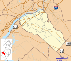ریچ‌وود، نیوجرسی در شهرستان گلاستر، نیوجرسی واقع شده