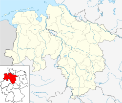 Oldemburgo ubicada en Baja Sajonia