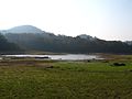 The Thekkady lake as seen from Periyar Wildlife Sanctuary