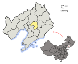 Liaoyang – Mappa