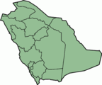 Divisiones de los emiratos saudíes