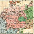 Γλωσσικός χάρτης της Κεντρικής Ευρώπης, 1906