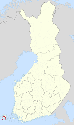 Localização de Mariehamn