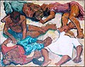 Image 43Painting of the Sharpeville massacre of March 1960 (from History of South Africa)