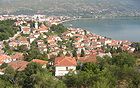 Ocrida, situata sulle sponde dell'omonimo lago