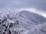 Mont Chipka en hiver.