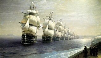 Parade of the Black Sea Fleet (1886)