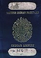 Paspor India Britania yang dikeluarkan pada masa penjajahan