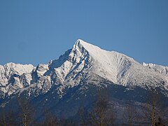 El cim Kriváň (2.495 m), un símbol nacional