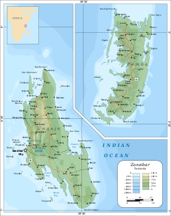 The Zanzibar archipelago