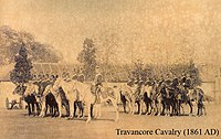 Travancore Nair Brigade in 1861.