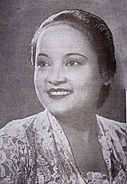 Ratna Asmara, pictured in 1940