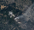 Satelliittikuva Shinmoe-dakesata helmikuussa 2011.