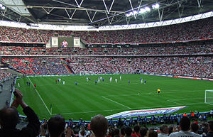 England play Estonia in the Euro 2008 Qualifiers
