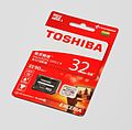 Toshiba microSD card