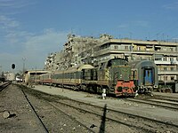 LDE 650-104 in Aleppo train station