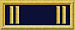 alt=An insignia with a navy blue background and two yellow vertical bars at both ends