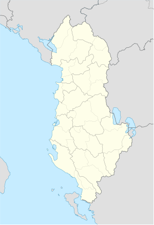Mali Mojan is located in Albania