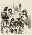 Prezidentská kampaň v roku 1848 postavila Ľudovíta Napoleona proti generálovi Cavaignacovi, ministrovi obrany dočasnej vlády a vodcovi socialistov.