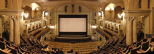 Cinema Odeon auditorium in Florence