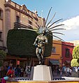 Image 28A statue of a Chichimeca Warrior in the city of Querétaro (from History of Mexico)