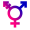 Símbolo universal transgênero