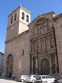 Fachada de la iglesia de la Asunción de Nuestra Señora (Vistabella del Maestrazgo).