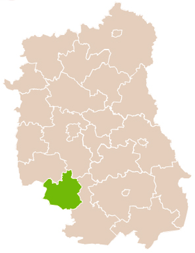 Localisation de Powiat de Janów Lubelski