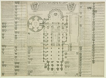 Plan showing the chapel's location
