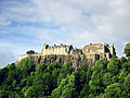 Stirling Castle har gjennom århundrer stått på toppen av en vulkansk knaus og forsvart nedre delen av elven Forth.