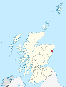 Aberdeen – Localizzazione