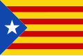 Estelada blu. Bandiera indipendentista catałana