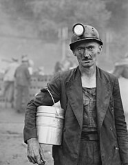 A coal miner in Wheelwright, Kentucky, 1946