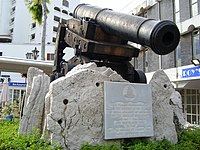 An example of Koehler's gun design is displayed in Grand Casemates Square