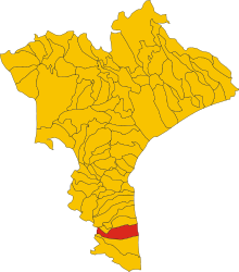 Badolato – Mappa